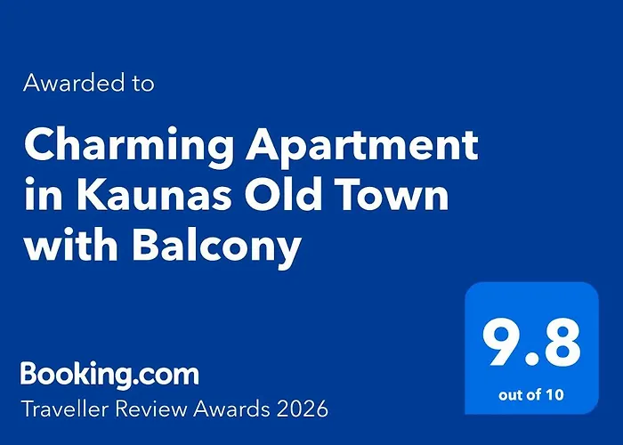 Charming In Old Town With Balcony * קובנה